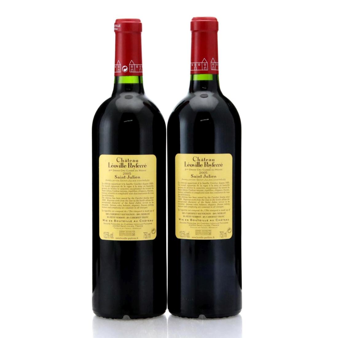 Image for Château Léoville Poyferré 2005 x 2