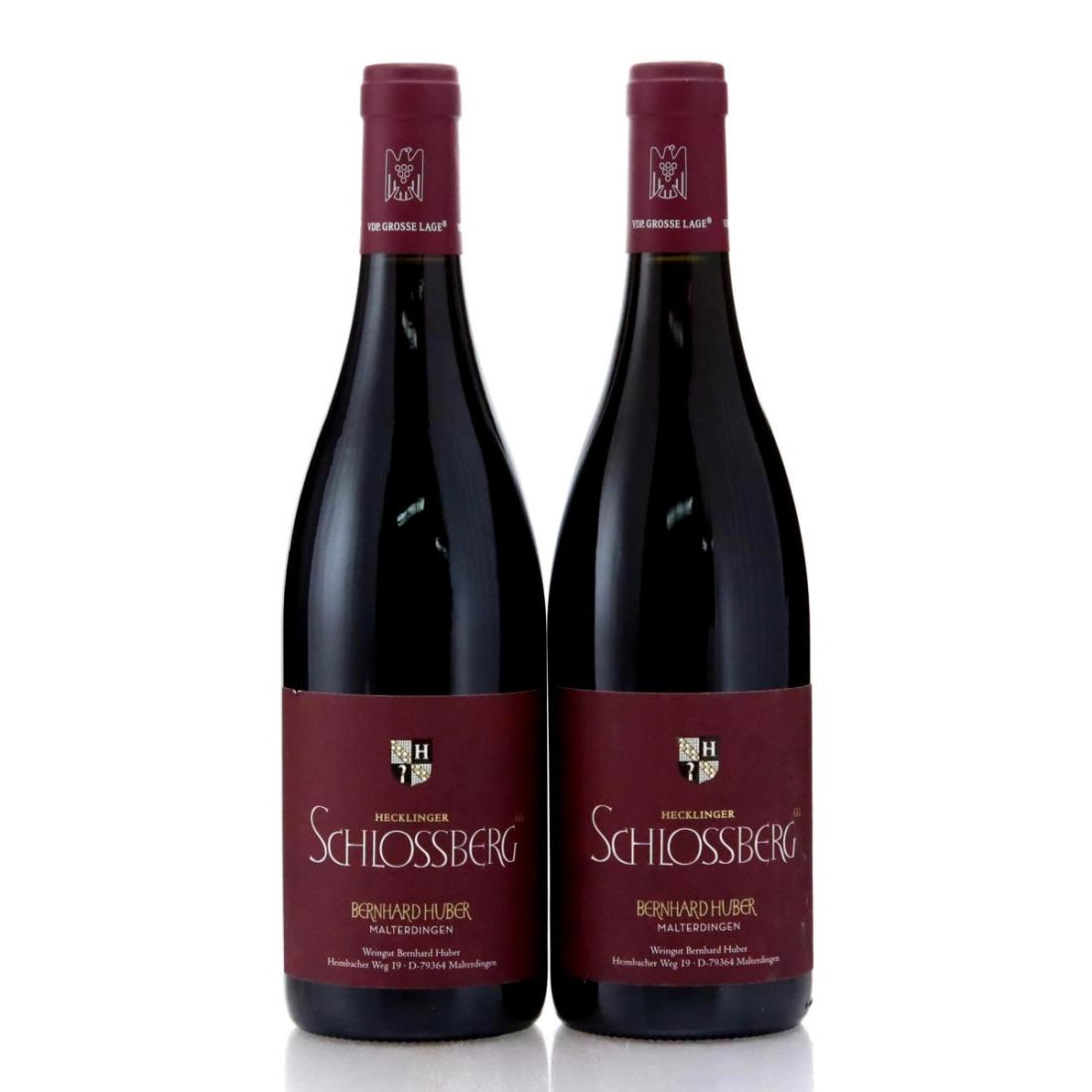 Bernhard Huber Hecklinger Schlossberg Spätburgunder GG 2015 Malterdingen x 2