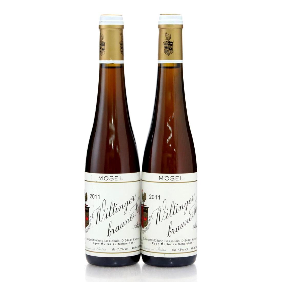 Egon Müller Wiltinger Braune Kupp Le Gallais Auslese 2011 x 2 / half-bottle