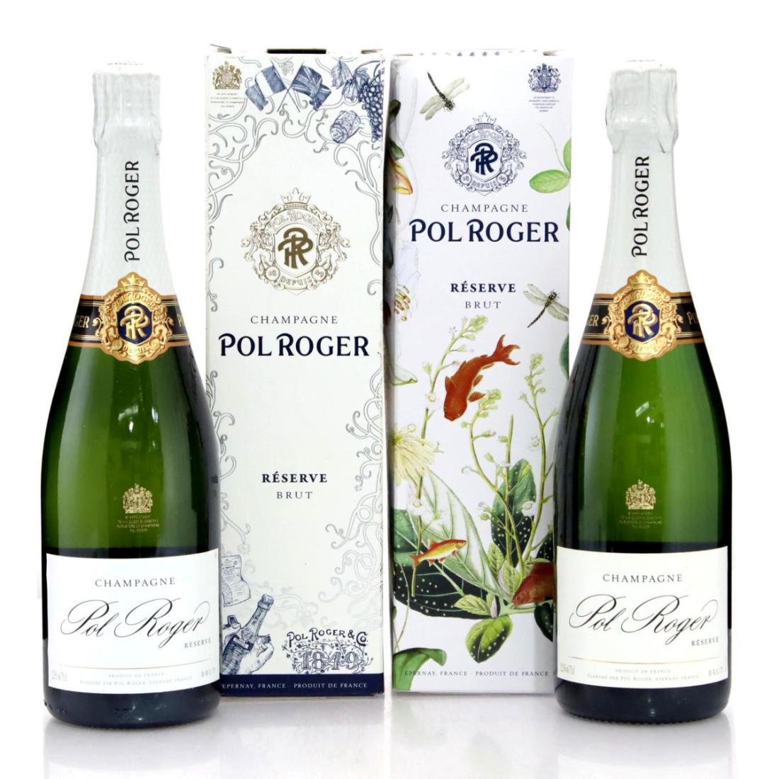 Pol Roger Brut Réserve Brut Champagne x 2