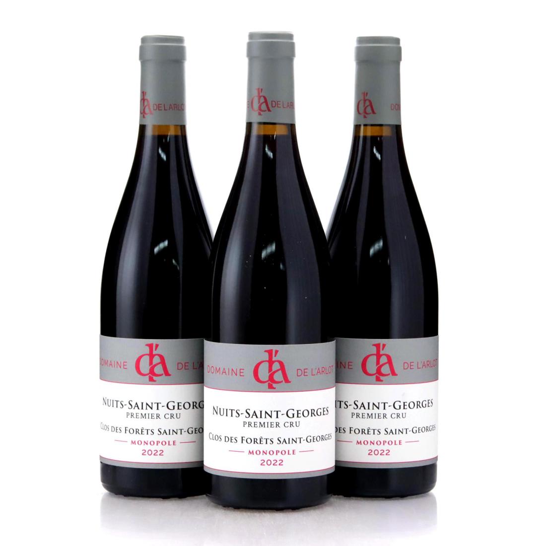 Image for Domaine de l'Arlot Clos des Forêts Saint-Georges Monopole 2022 x 3