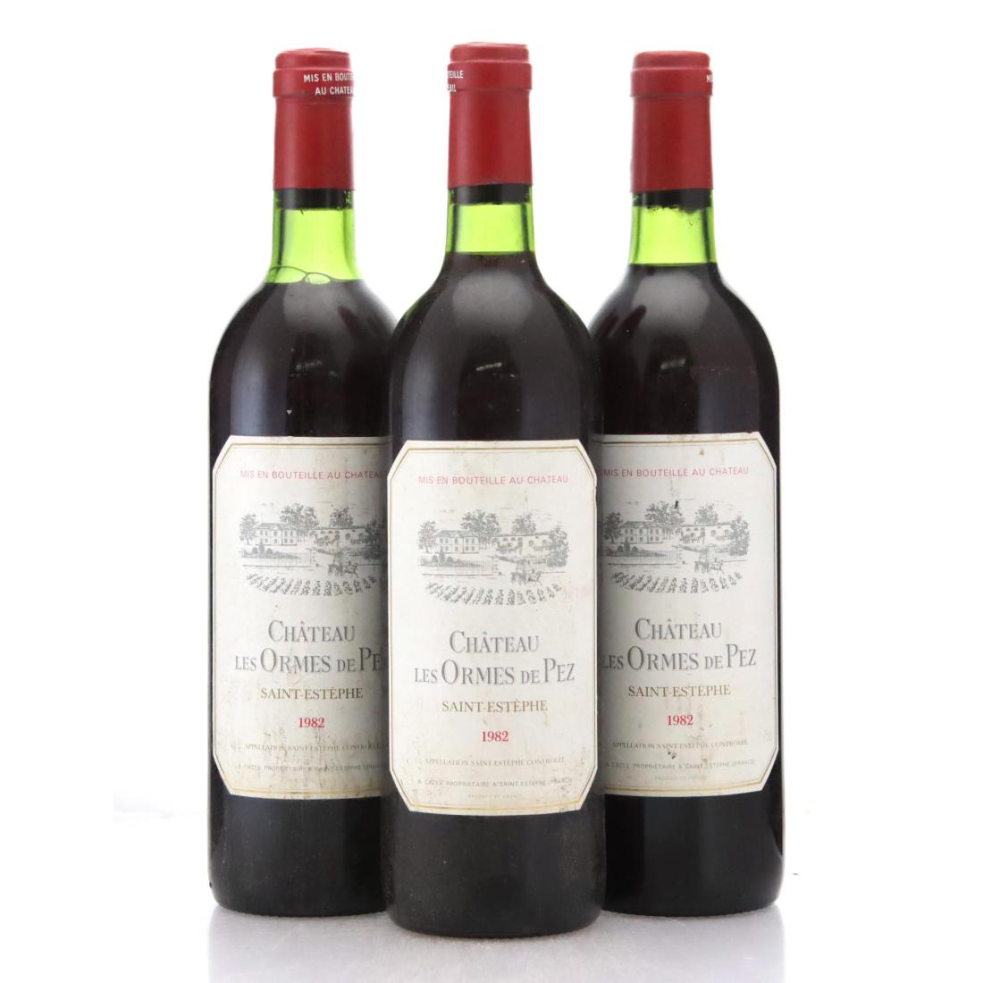 Château Ormes de Pez 1982 x 3