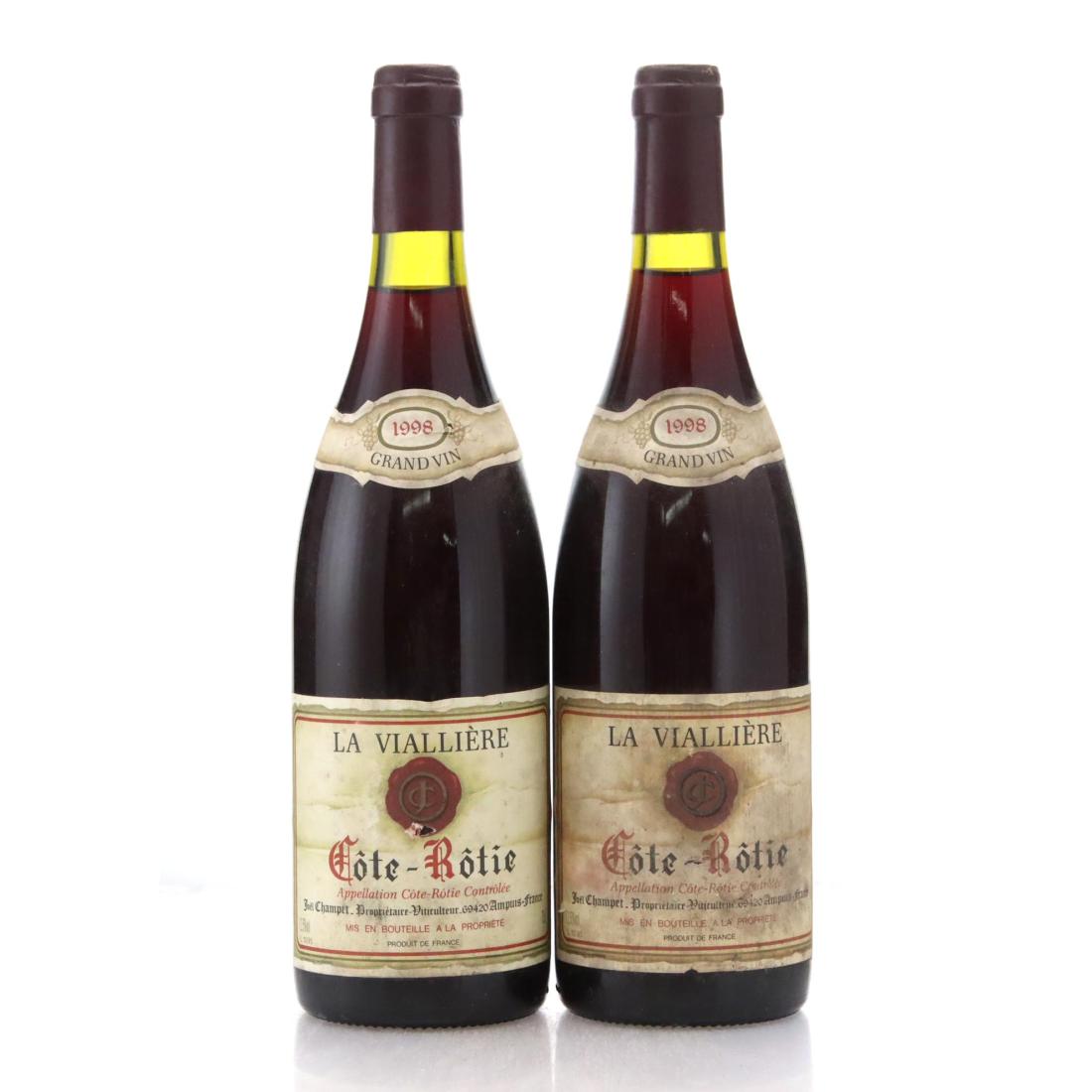 Domaine Champet La Viallière 1998 x 2