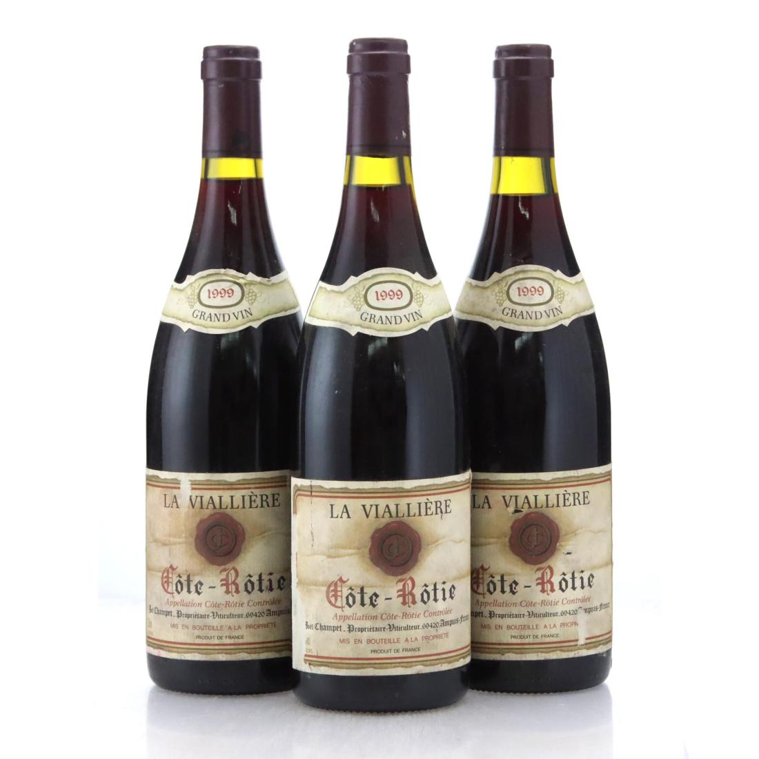 Domaine Champet La Viallière 1999 x 3
