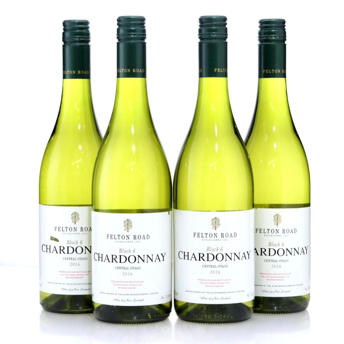 Felton Road Block 6 Chardonnay 2016 x 4
