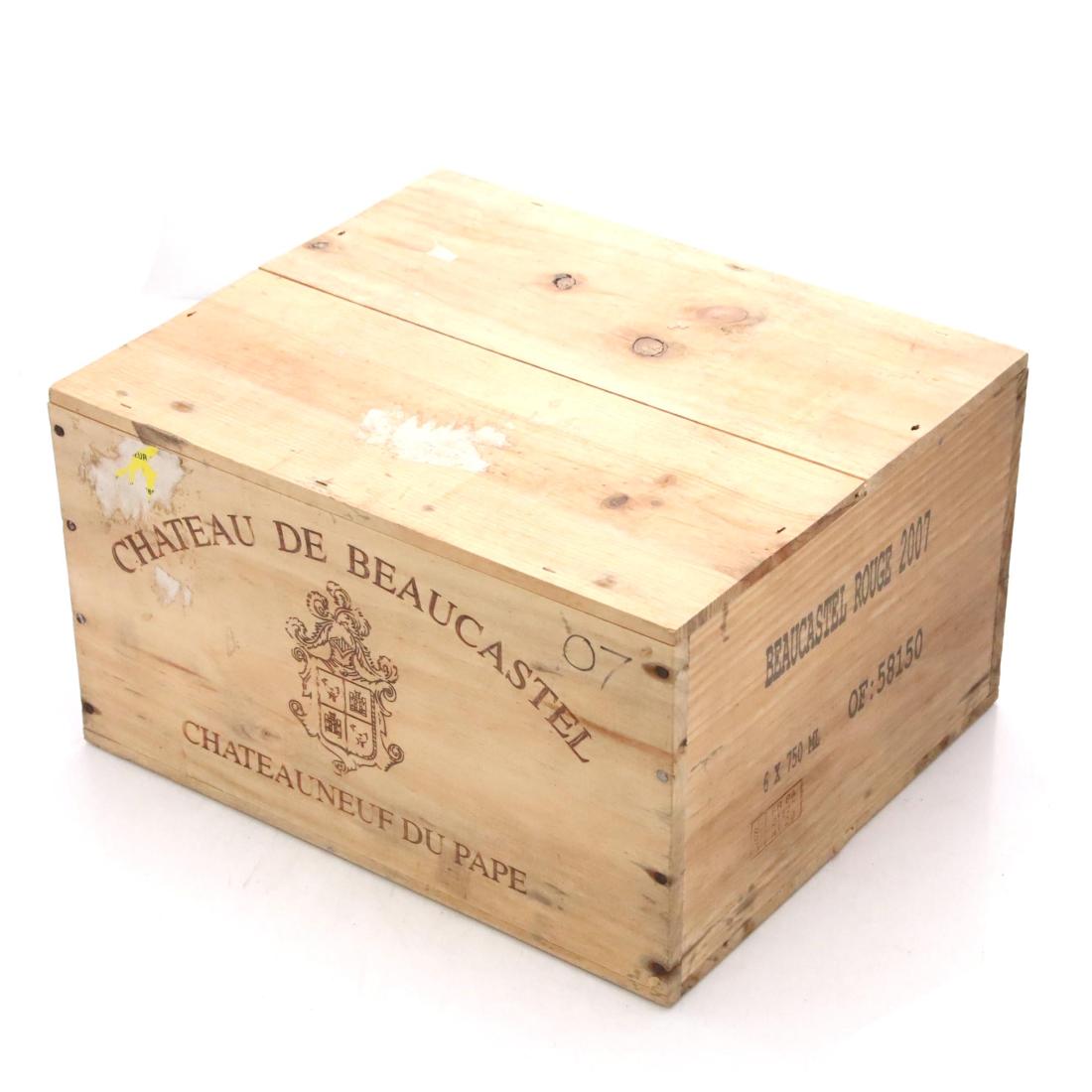 Château de Beaucastel 2007 x 6