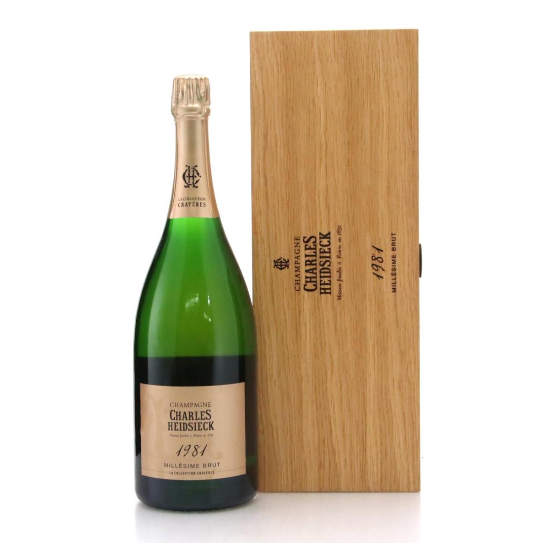 Charles Heidsieck Millesime Brut La Collection Crayères 1981 / Magnum