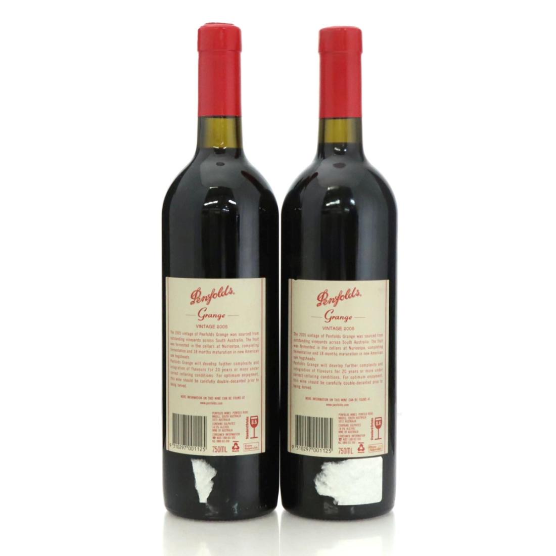 Image for Penfolds Grange Bin 95 2005 x 2