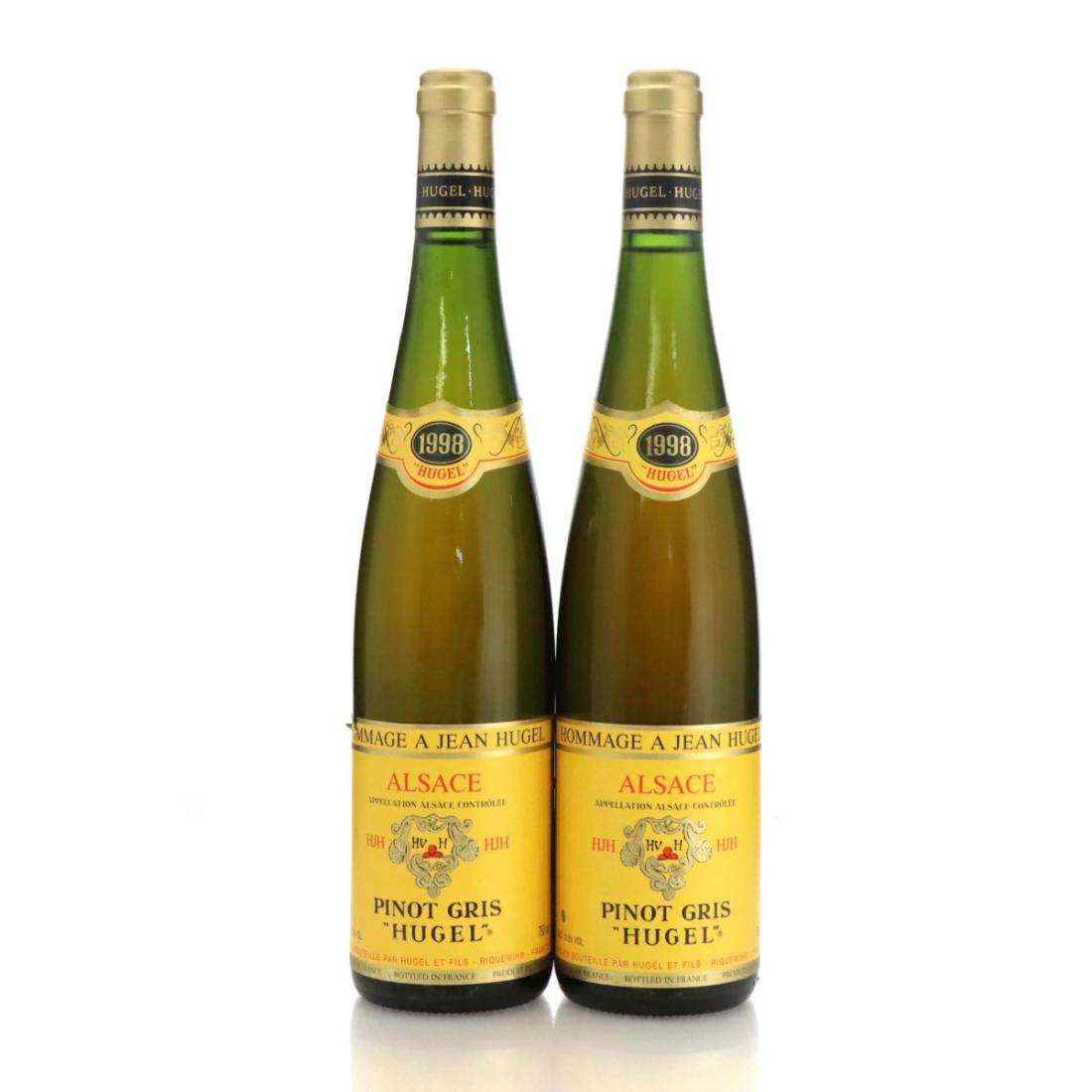 Hugel Hommage a Jean Hugel Pinot Gris 1998 x 2