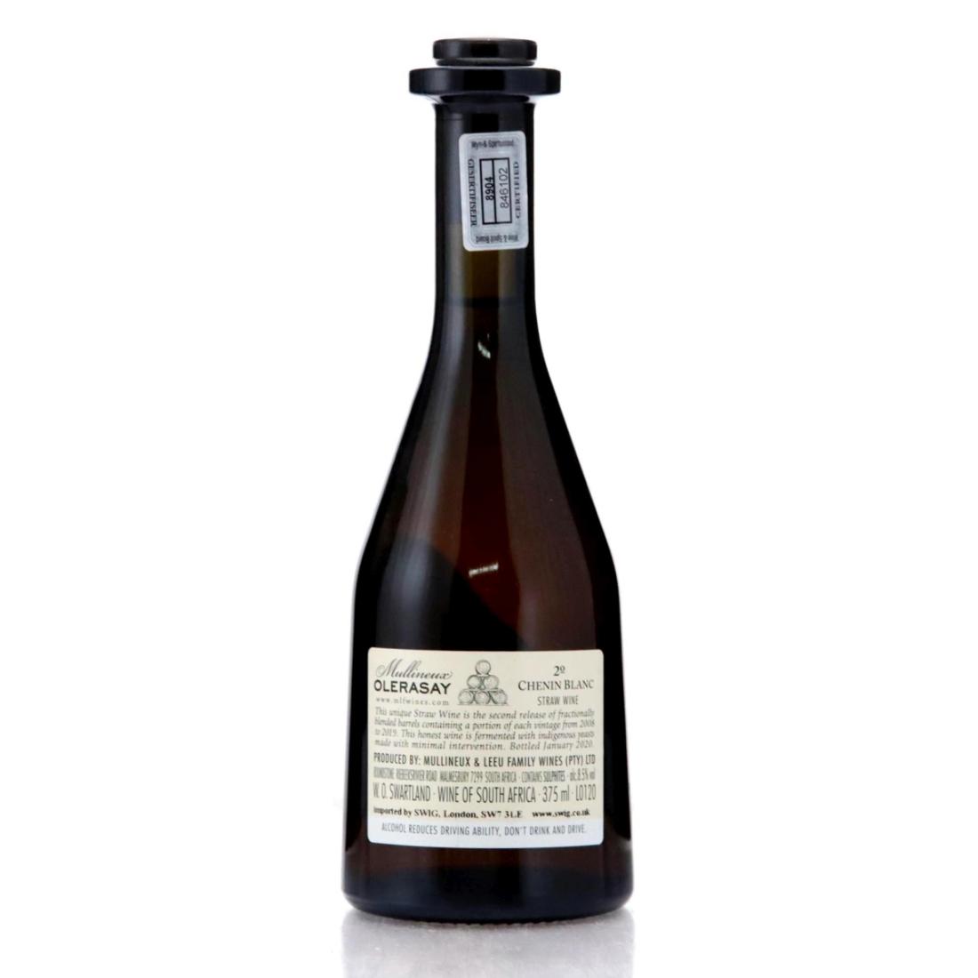 Image for Mullineux Olerasay Chenin Blanc Straw Wine 2º / half-bottle