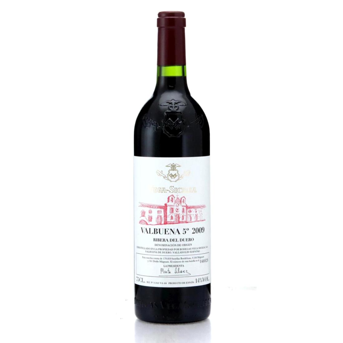 Image for Vega Sicilia Valbuena 5° 2009 