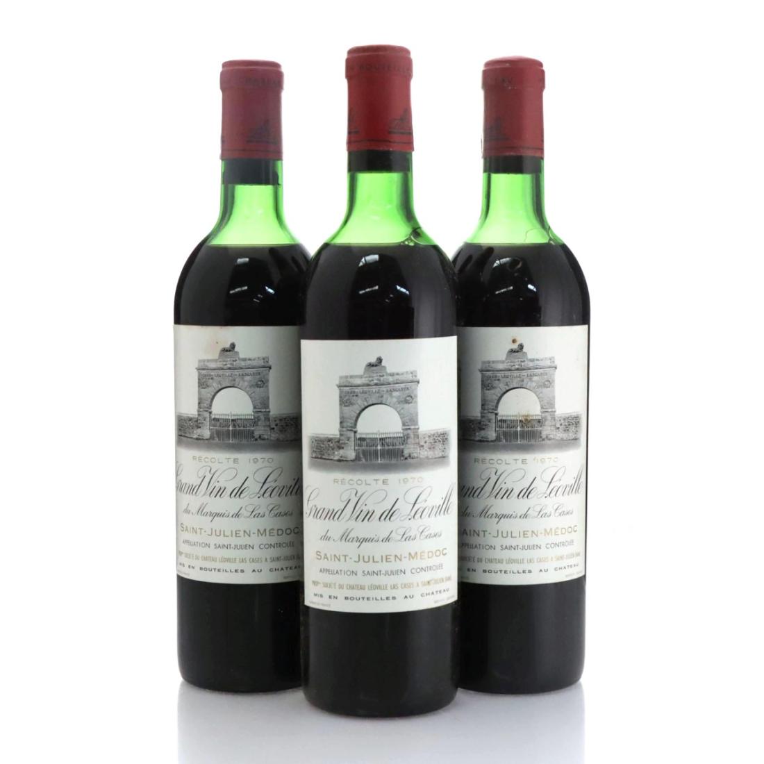 Château Léoville Las Cases 1970 x 3