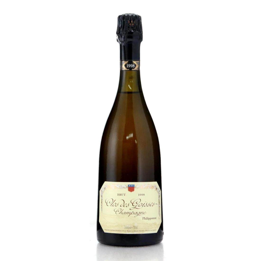 Image for Philipponnat Clos des Goisses Brut 1998 Vintage Champagne