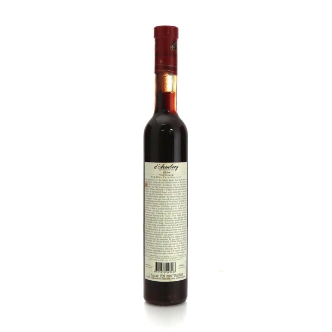 Image for d'Arenberg The Noble Semillon 1999 / half-bottle