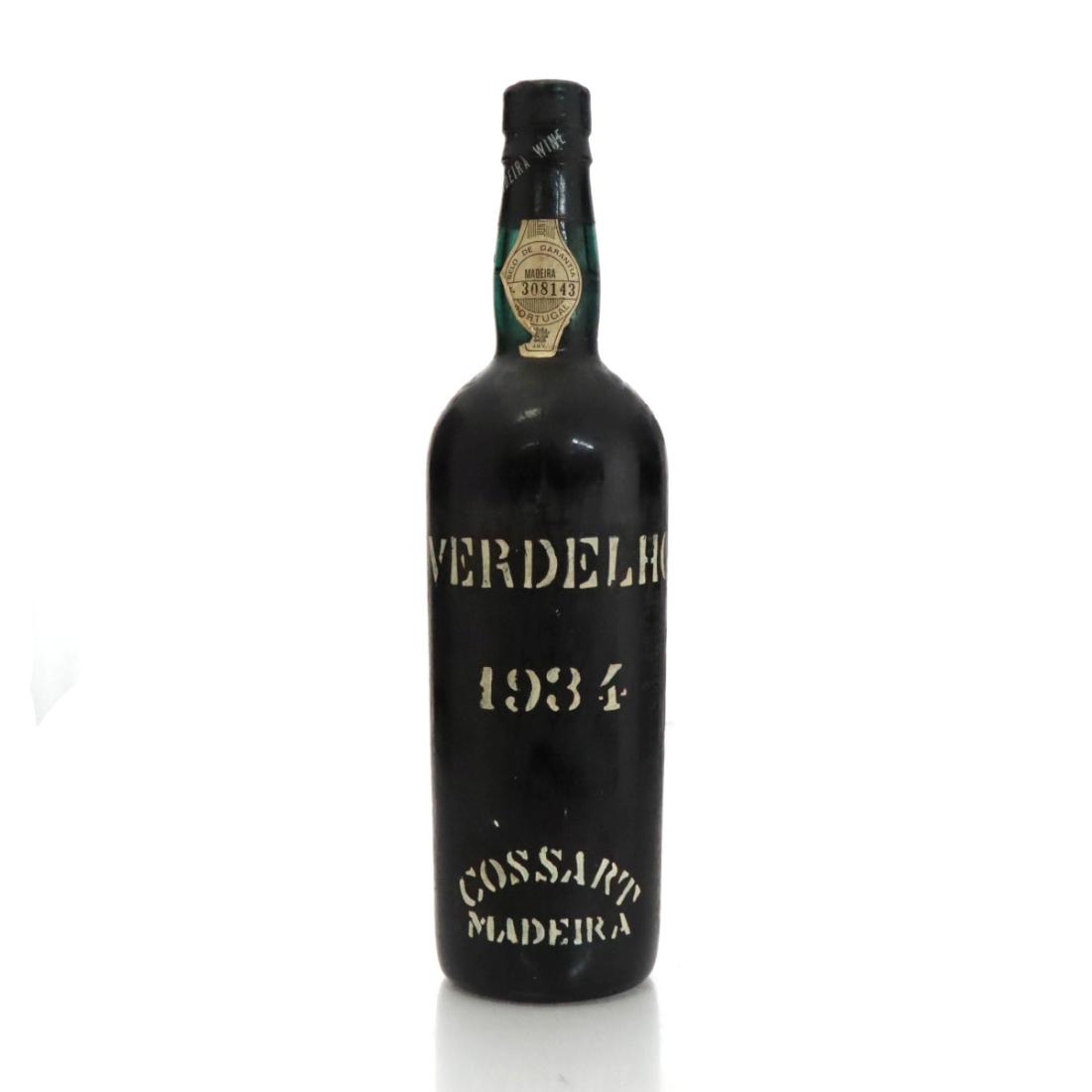 Image for Cossart Gordon Verdelho Funchal 1934 Madeira