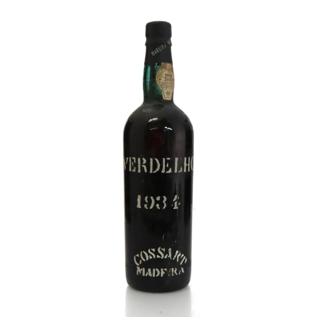 Image for Cossart Gordon Verdelho Funchal 1934 Madeira