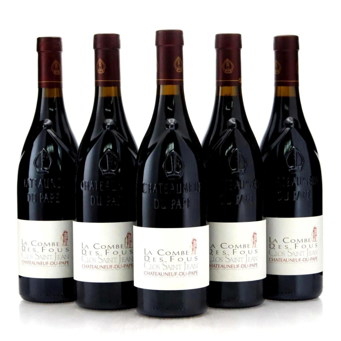 Clos Saint Jean La Combe des Fous 2005 x 5