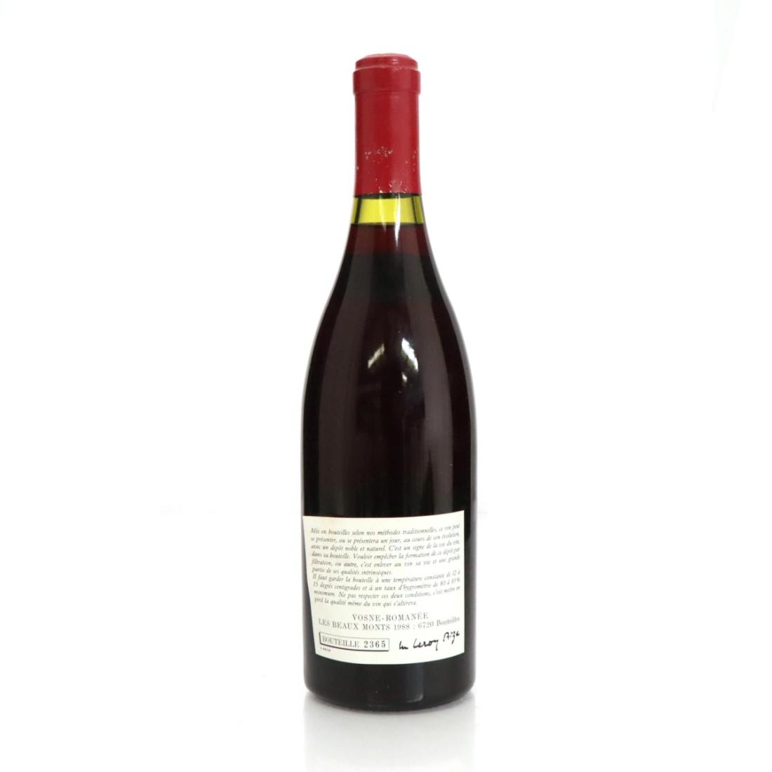 Image for Leroy Les Beaux Monts 1988