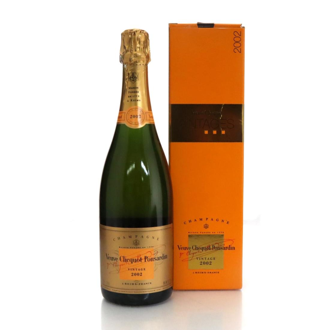 Veuve Clicquot Ponsardin 2002 Vintage Champagne