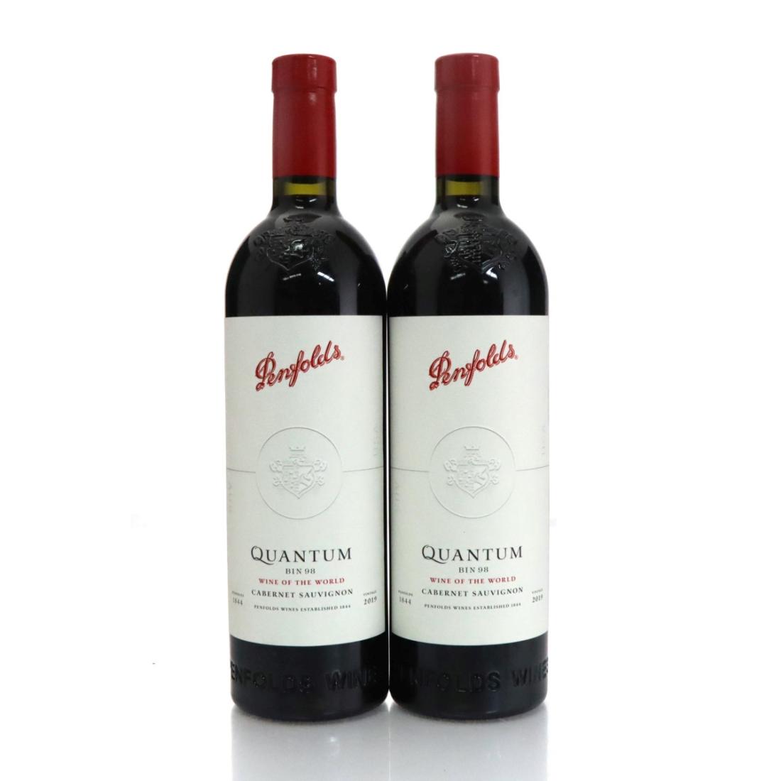 Penfolds Quantum Bin 98 Wine of the World Cabernet Sauvignon 2019 x 2