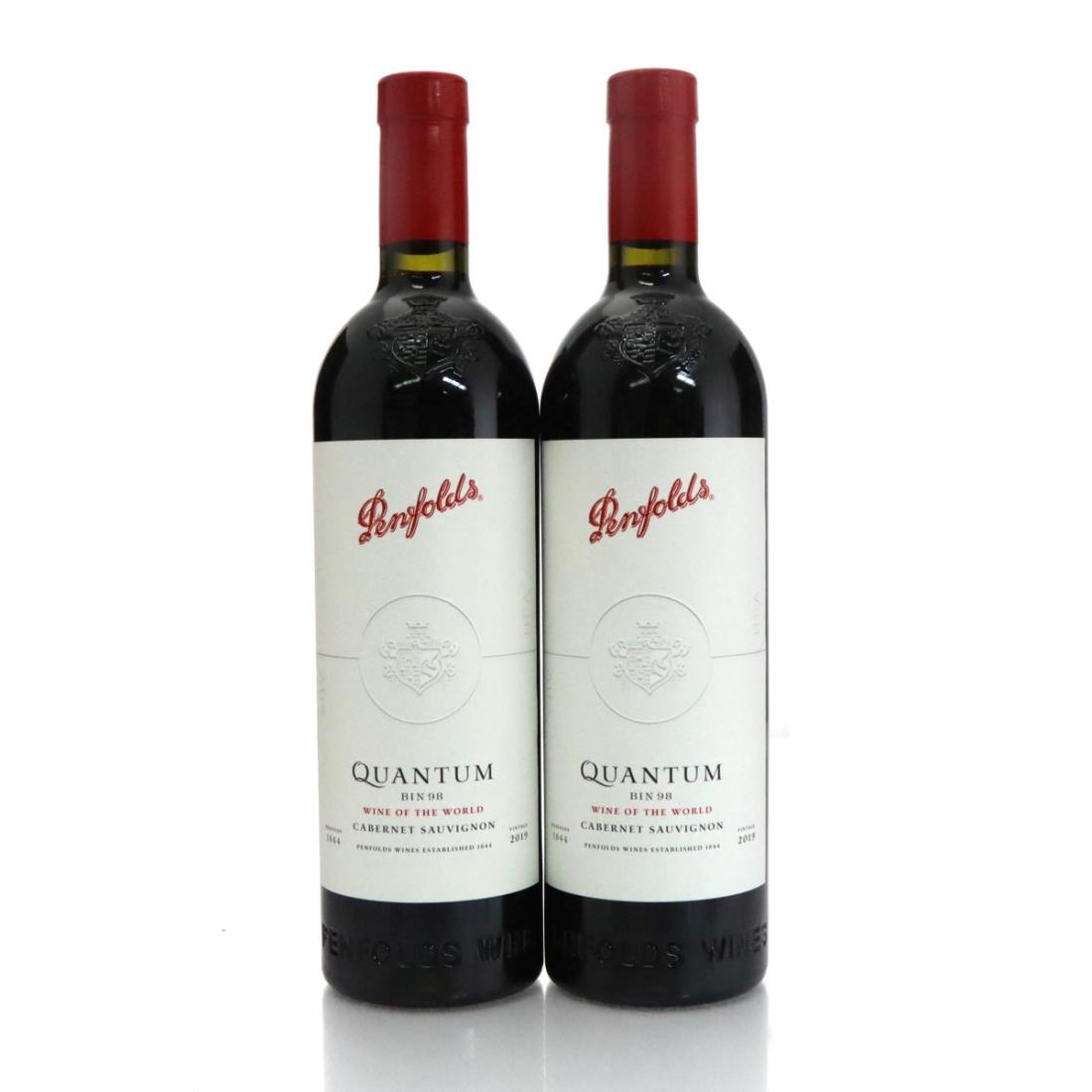 Image for Penfolds Quantum Bin 98 Wine of the World Cabernet Sauvignon 2019 x 2