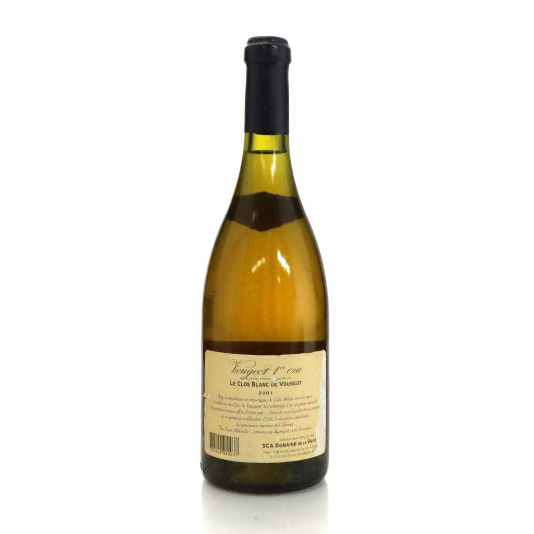 Image for Domaine de la Vougeraie Les Clos Blanc de Vougeot Monopole 2001