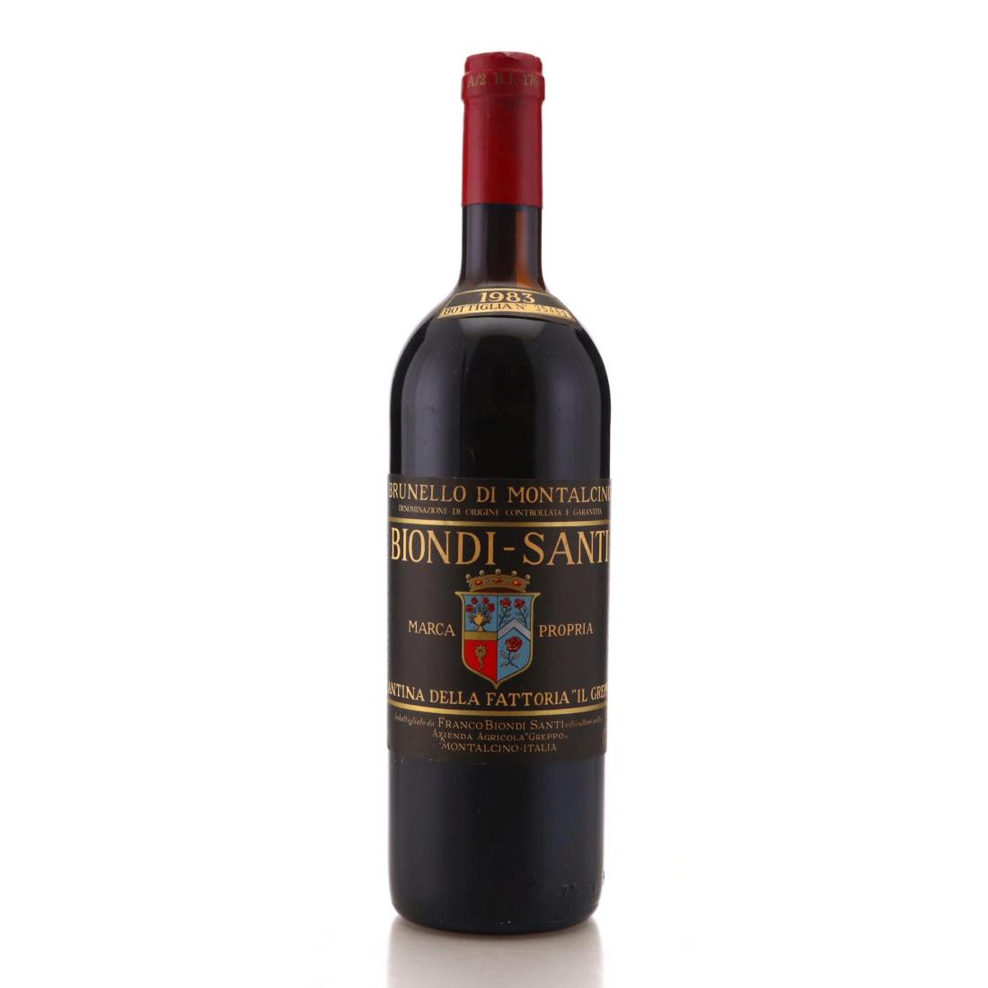 Biondi-Santi Tenuta Greppo Riserva del Centenario 1983