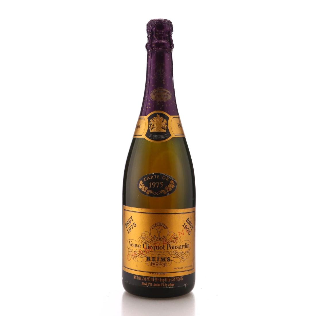 Image for Veuve Clicquot Ponsardin 1975 Vintage Champagne