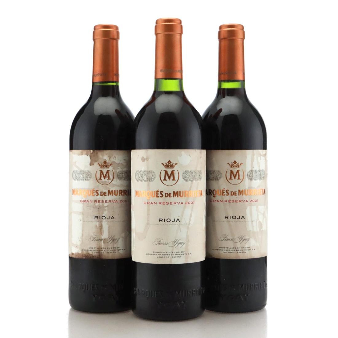 Marqués de Murrieta 2001 x 3 