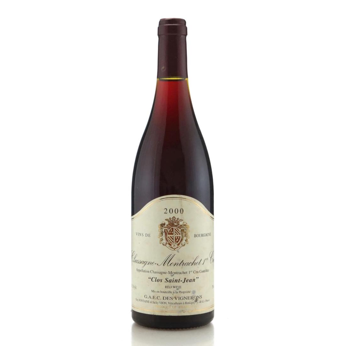 G.A.E.C. Des Vignerons "Clos Saint Jean" 2000