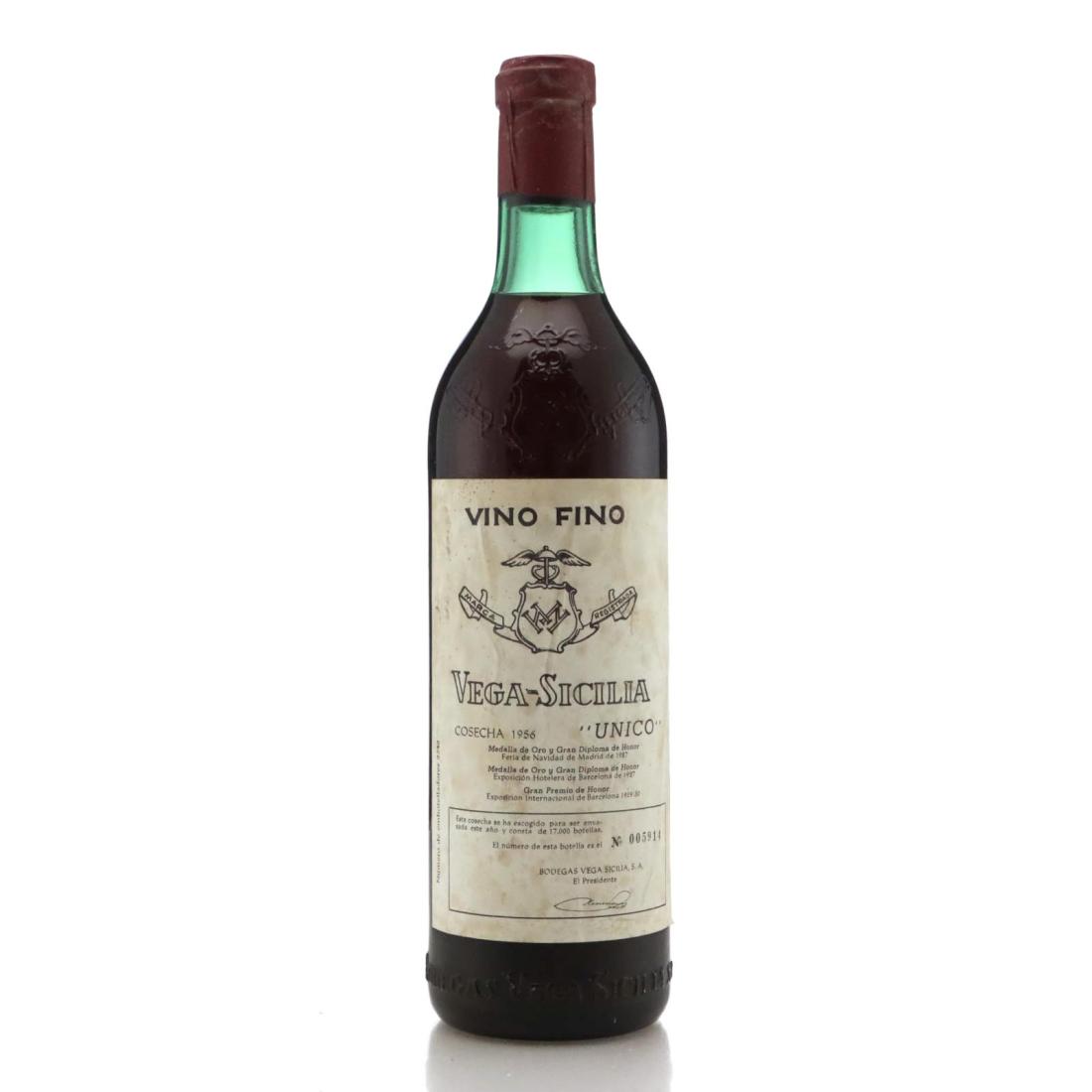 Vega Sicilia Unico 1956