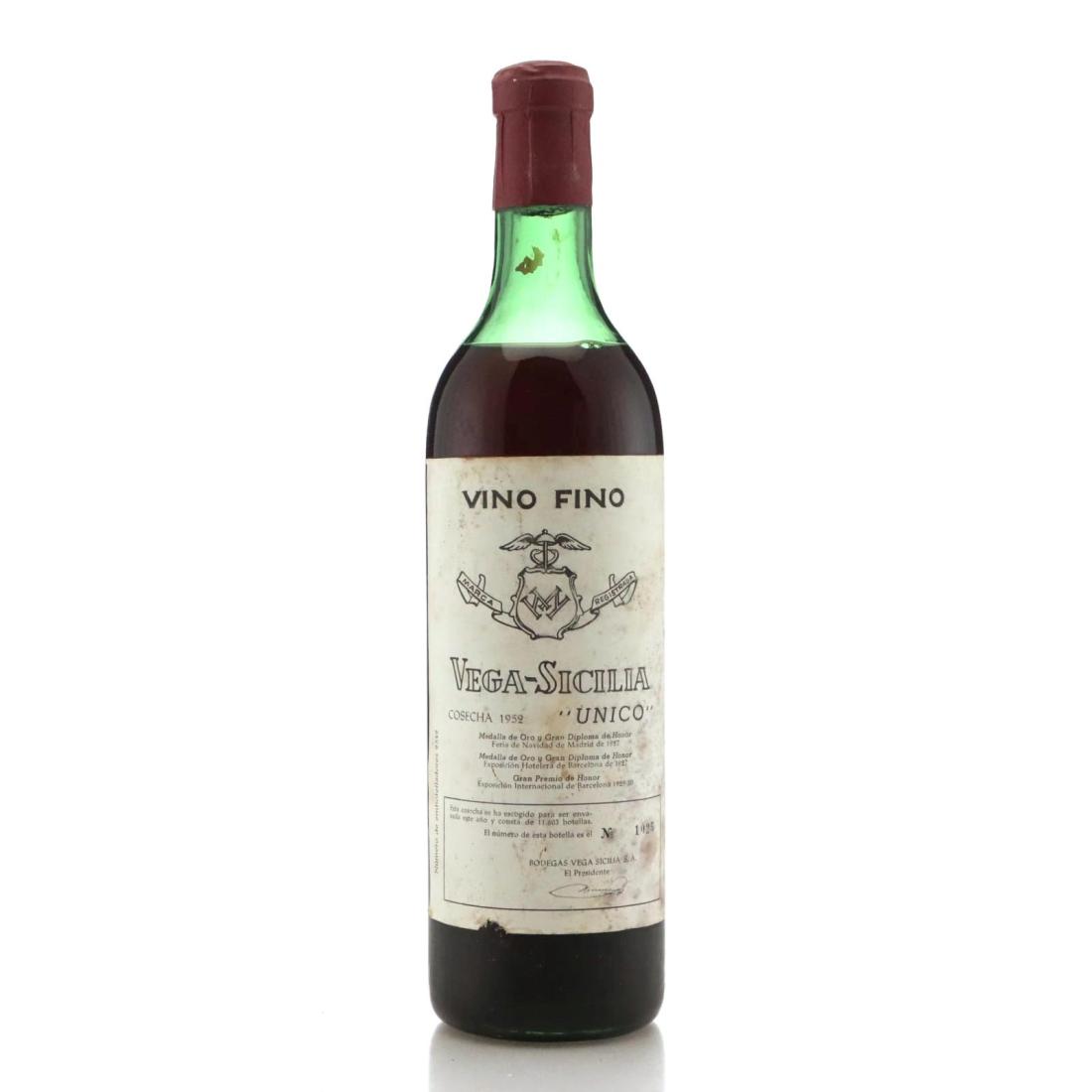 Vega Sicilia Unico 1952