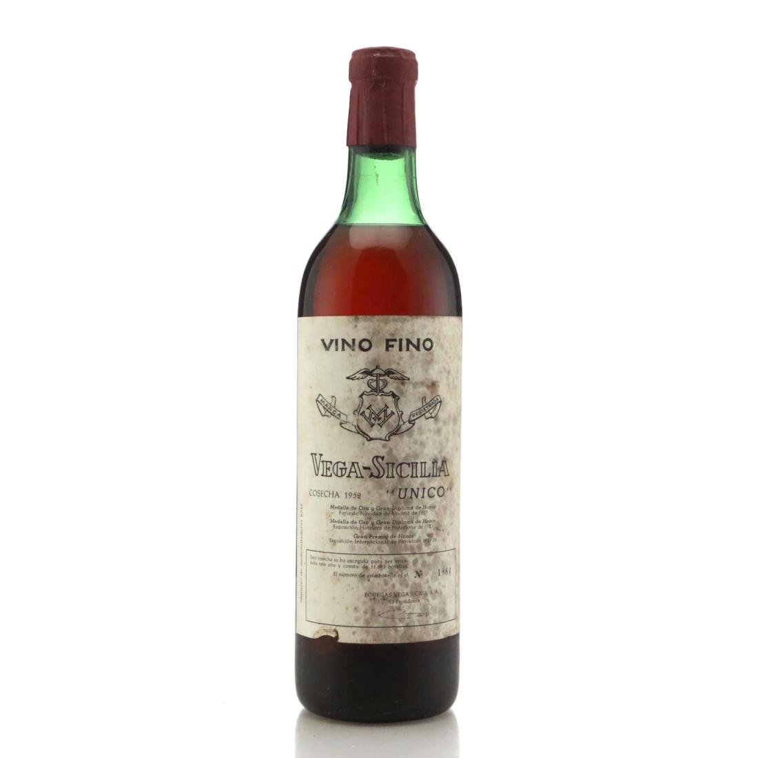 Image for Vega Sicilia Unico 1952