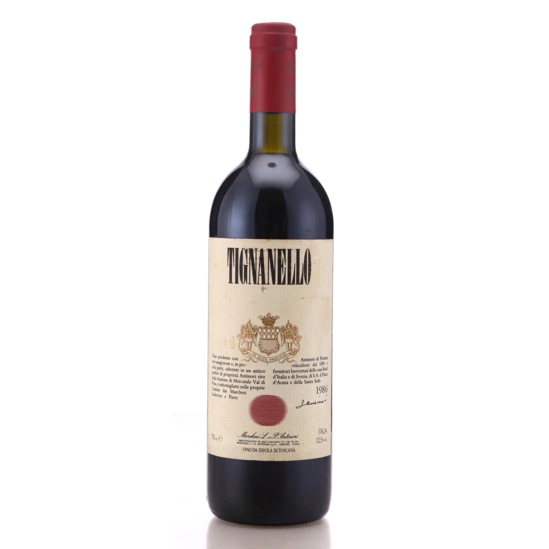 Image for Marchesi Antinori Tignanello 1986