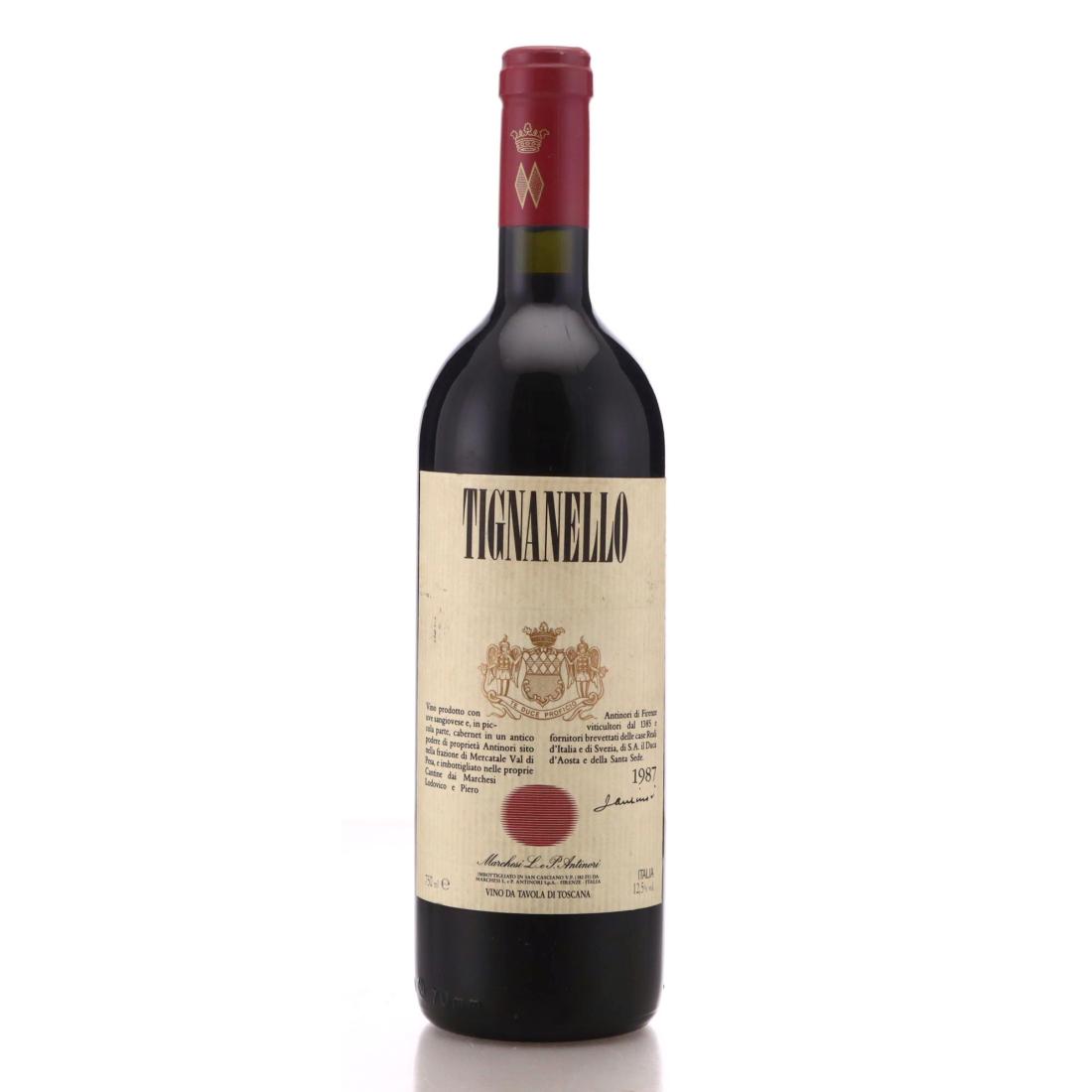 Antinori Tignanello 1987 Tuscany