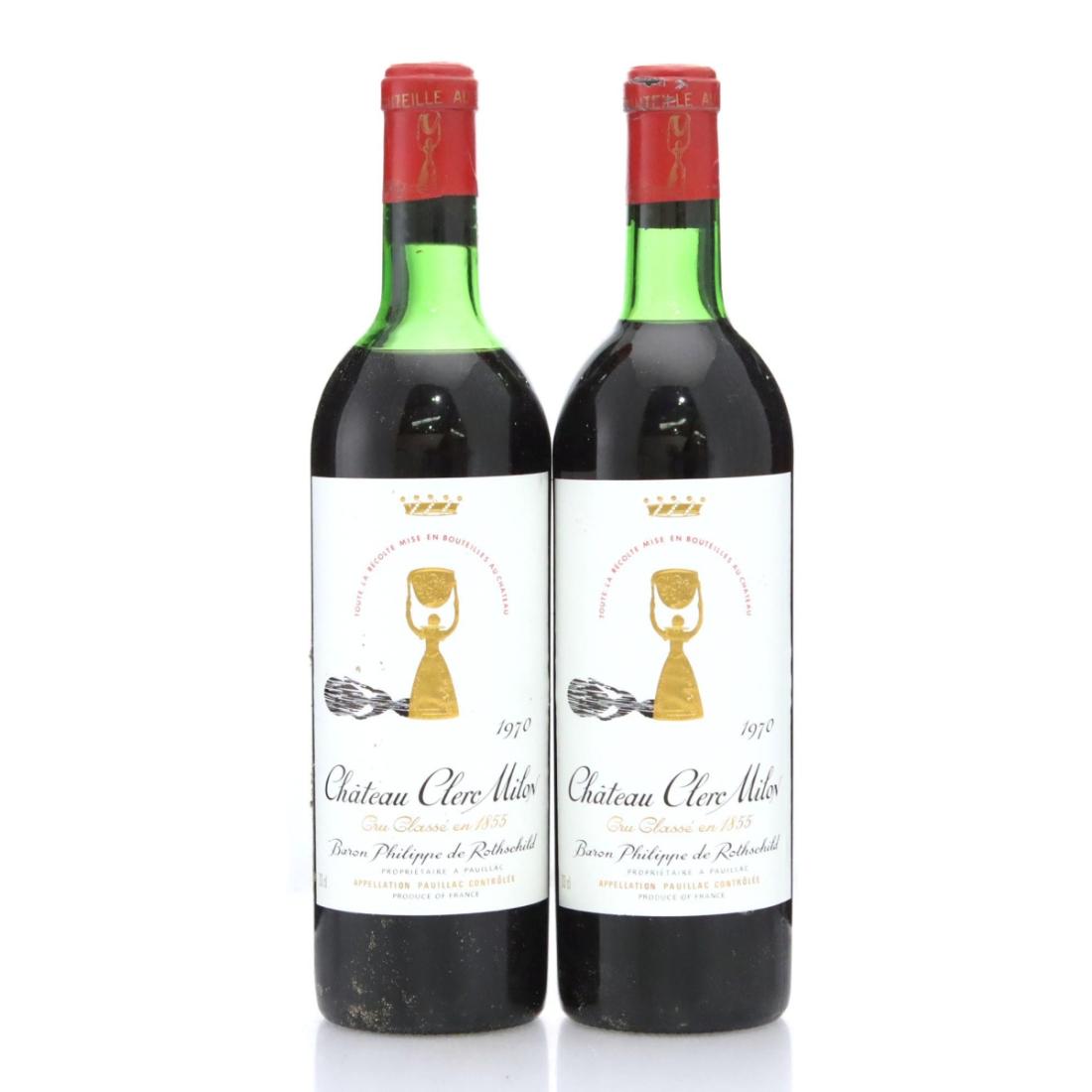 Image for Château Clerc Milon 1970 x 2