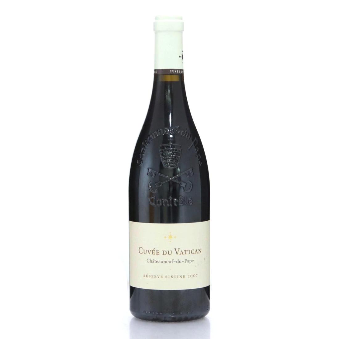 Image for Diffonty Felicien & Fils Cuvée du Vatican Reserve Sixtine 2007