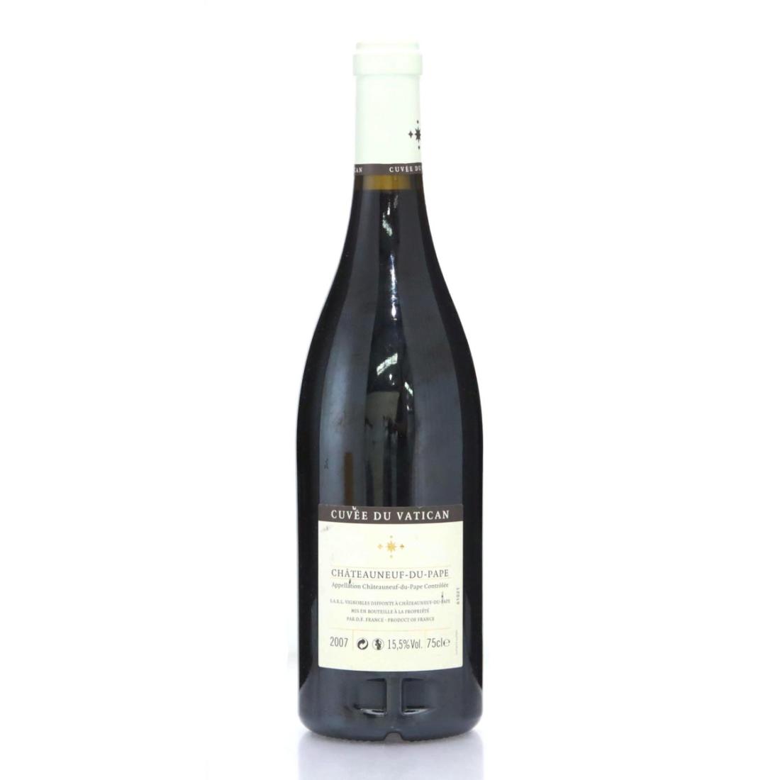 Image for Diffonty Felicien & Fils Cuvée du Vatican Reserve Sixtine 2007