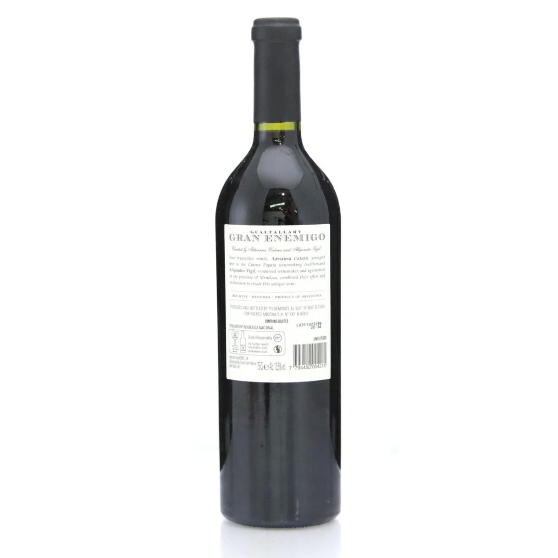 Image for Enemigo Wines Gran Enemigo Gualtallary Cabernet Franc 2019