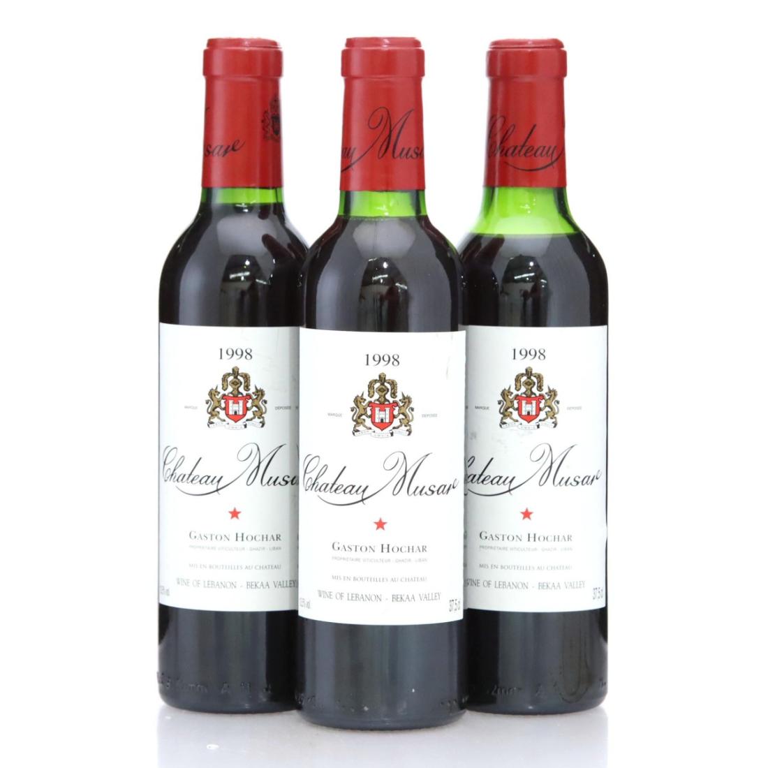 Image for Château Musar 1998 x 3 / Half-bottle