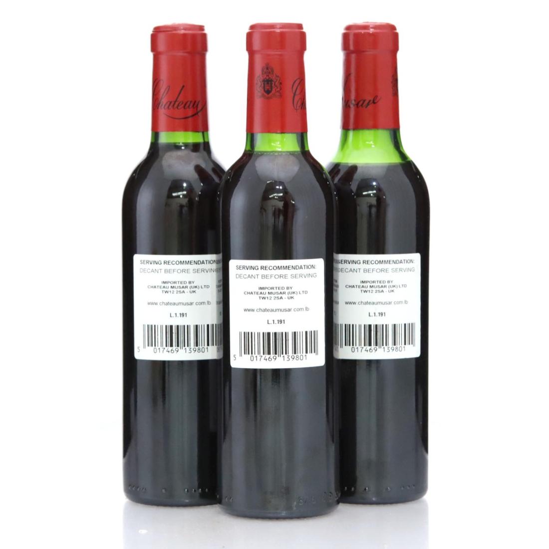 Image for Château Musar 1998 x 3 / Half-bottle