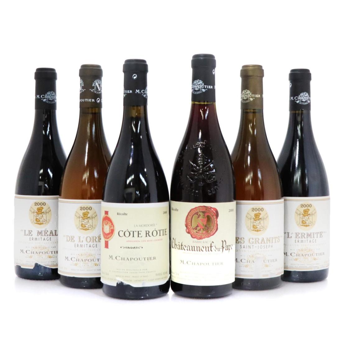 Image for Assorted M. Chapoutier 2000 x 6