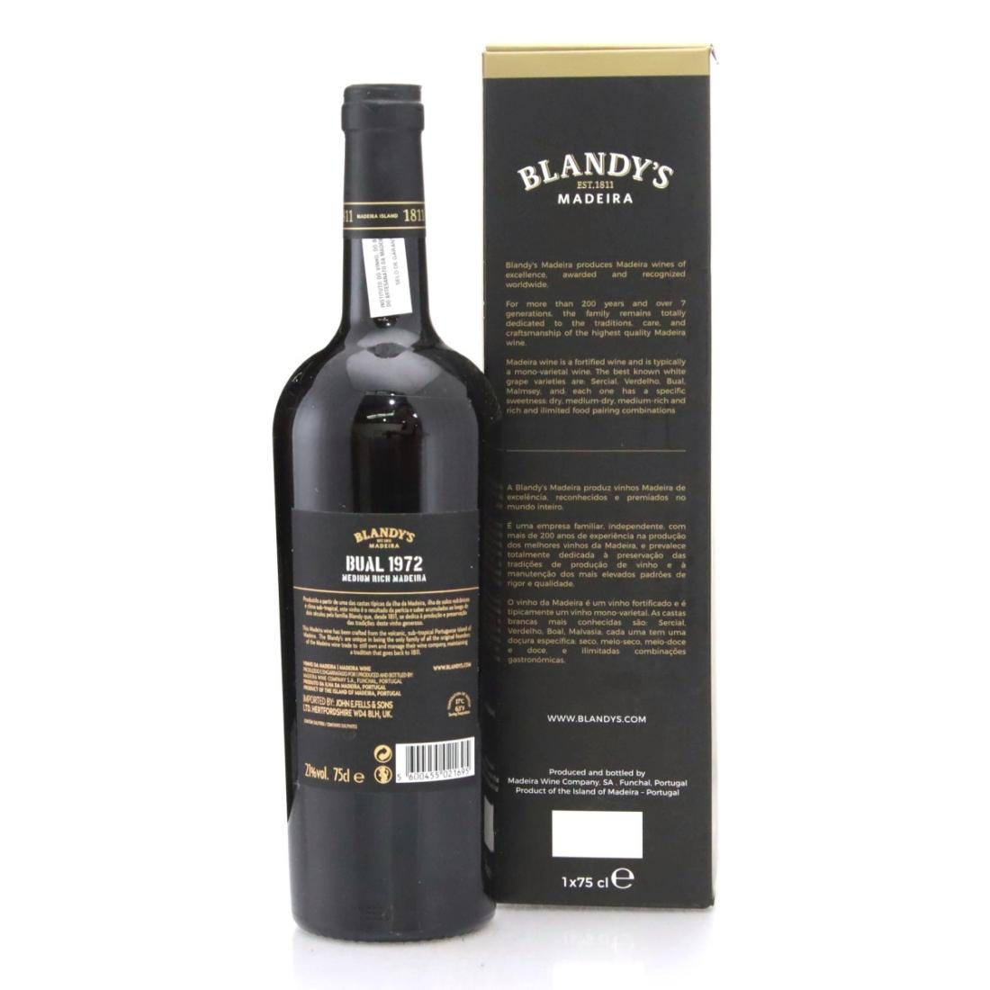 Image for Blandy's Bual 1972 Madeira / bottled 2022