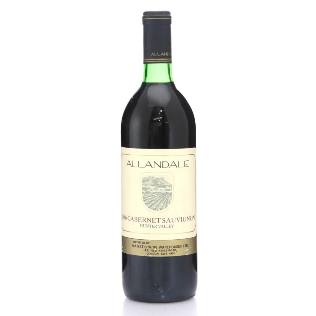 Image for Allandale Cabernet Sauvignon 1986