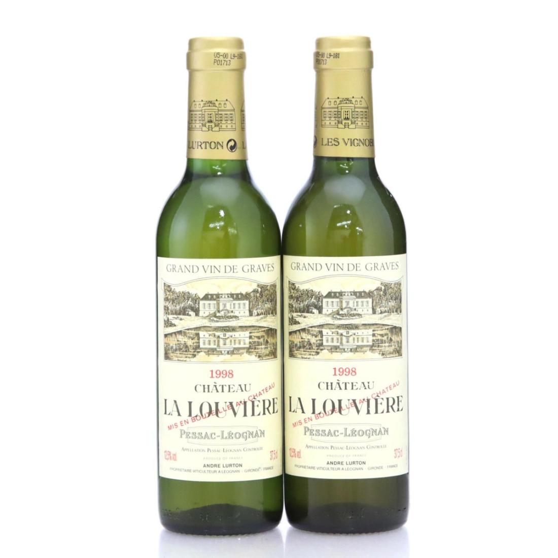 Image for Château la Louvière 1998 Blanc x 2 / half-bottle