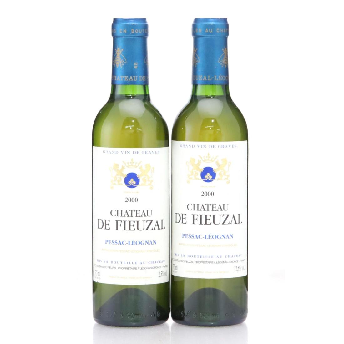 Image for Château de Fieuzal 2000 Blanc / half-bottle x 2