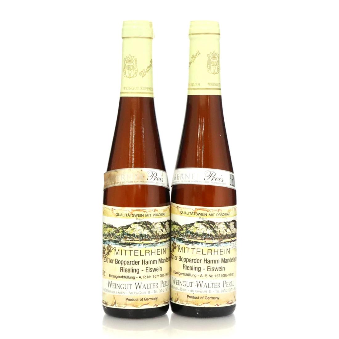 Image for Weingut Walter Perll Bopparder Hamm Mandelstein Riesling Eiswein 2001 x 2 / half-bottle