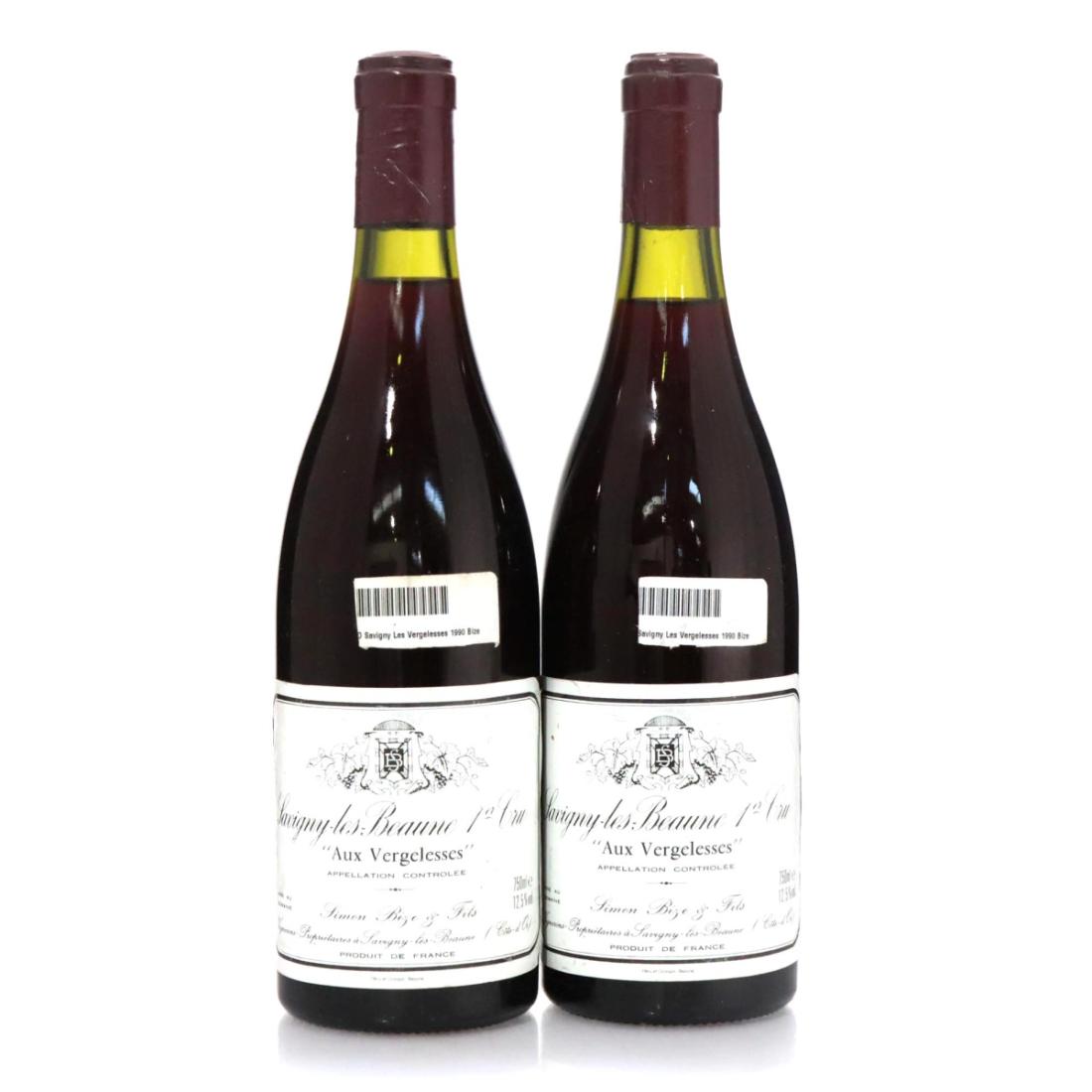 Image for Simon Bize & Fils Aux Vergelesses 1990 x 2