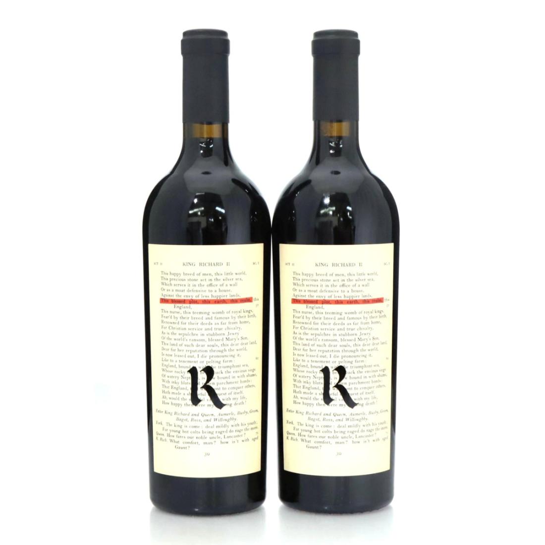 Image for Realm Cellars The Bard 2016 x 2