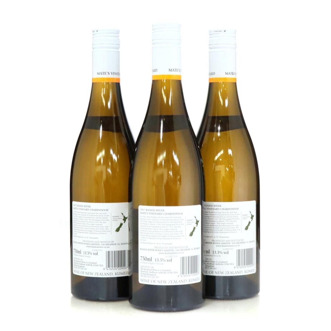 Image for Kumeu River Wines Maté's Vineyard Chardonnay 2017 x 3